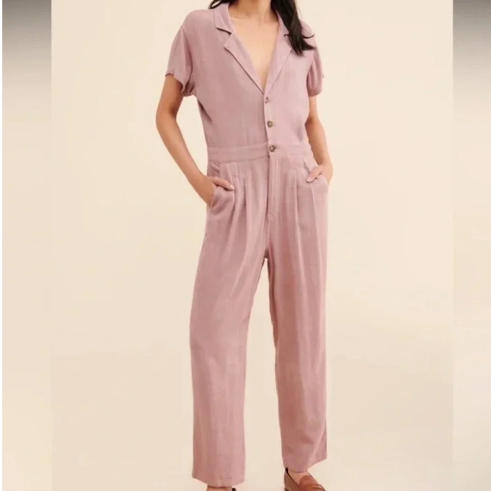 FREE PEOPLE Margot Coverall Jumpsuit - EUC